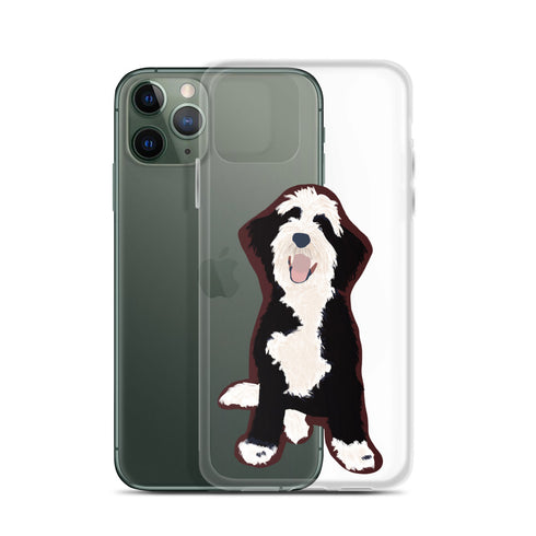 Bernedoodle iPhone Case